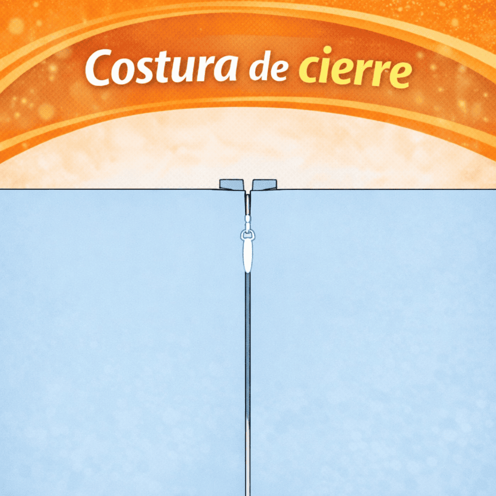 Costura de cierre